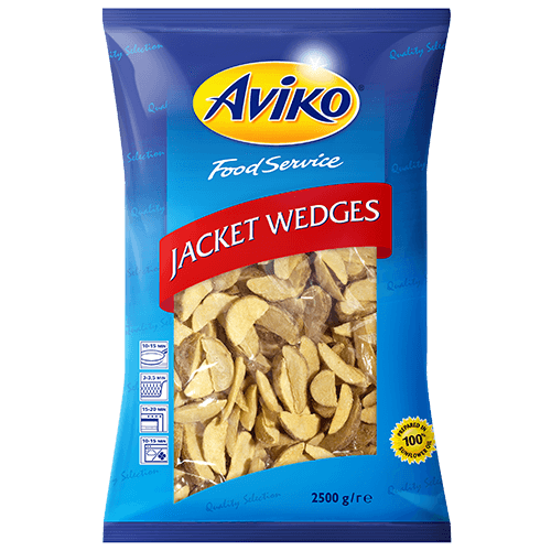 800264 Aviko Jacket Wedges 2500g