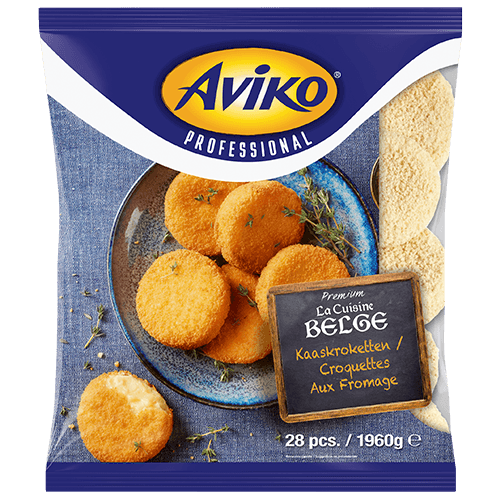 805631 Aviko La Cuisine Belge artisanale Kaaskroketten 28st