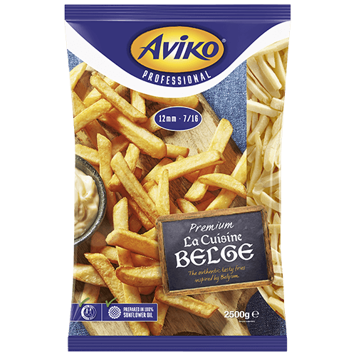 807122 Aviko Premium La Cuisine Belge 2500g