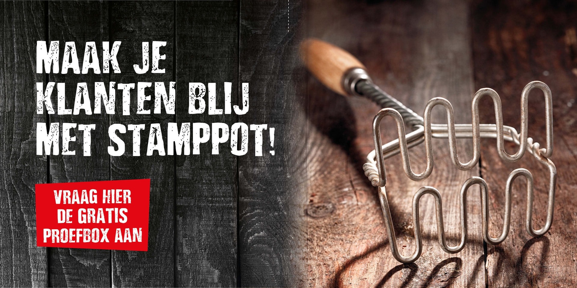 Aviko Maak je klanten blij met stamppot header