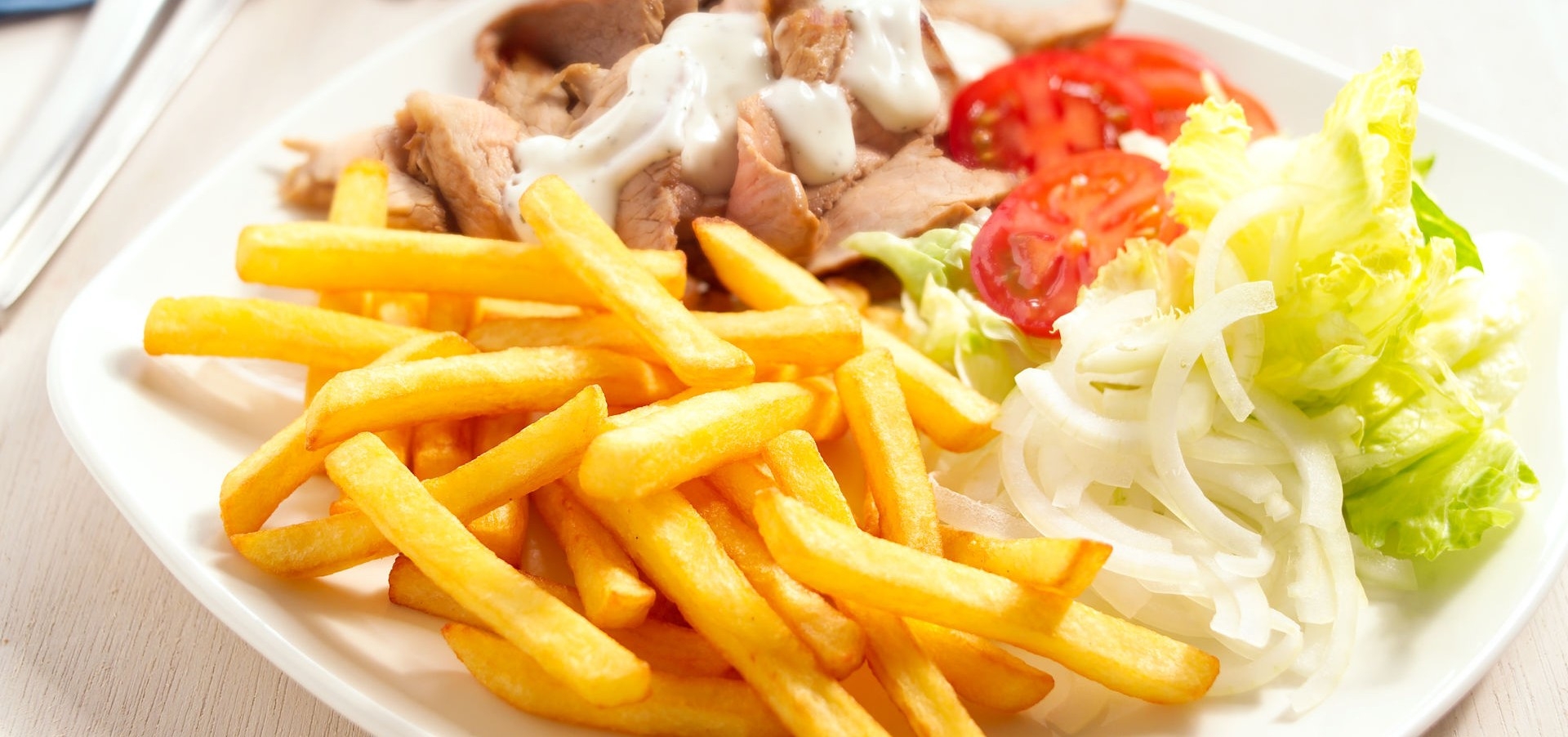 Aviko pommes frites diepvries friet kebab